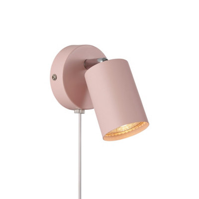Nordlux Explore Wall Spotlight With Cable And Plug, Gu10, Rosé - Image 8