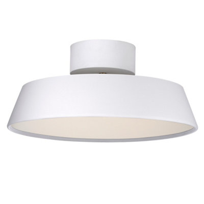 Nordlux Kaito Metal Ceiling Light 30,000 Hrs White,mains Led from B&Q