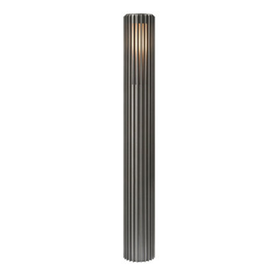 Nordlux Aludra Outdoor Aluminium Garden Post Coastal/marine Safe Black,mains from B&Q