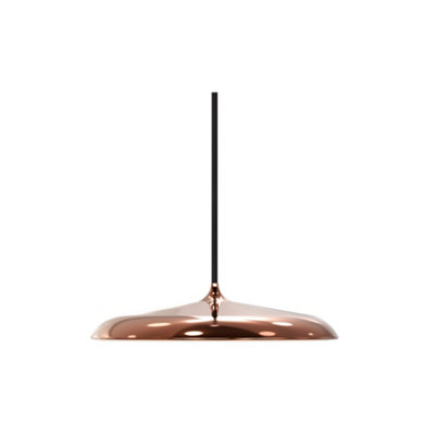 Nordlux Artist 25 Copper Pendant Light 6 x 25 x 25cm Modern Drum Design - Image 4