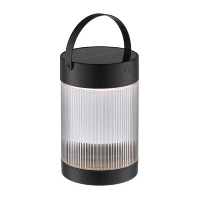 Nordlux Coupar Outdoor Plastic Table Battery Light  Black,battery Led from B&Q