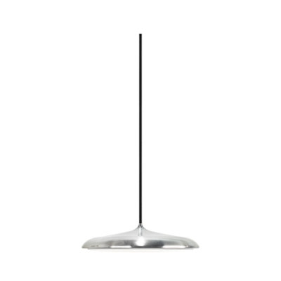 B&Q -  Artist Metal Pendant Light True Colour Silver,mains Led