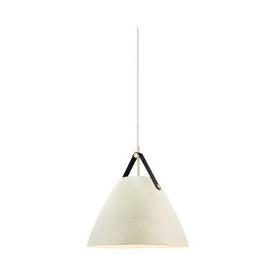 Nordlux Strap Metal Pendant Light Hanging Effect  Sand,mains from B&Q