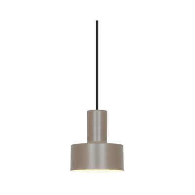 Nordlux Matis Metal Pendant Light Perforated Shade Brown,mains from B&Q