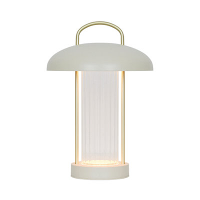 Rackhams Beige Mirano Portable | Table Lamp | - 1 - Image 5