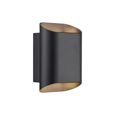 Nordlux Unisex Black Nico Outdoor Wall Light Metal Garden Gu10 Ip54 Mains - Image 5