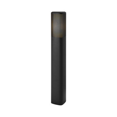 Nordlux Sidara Outdoor Garden Post Black Aluminium E27 Coastal/marine SafeMains PoweredIp44 from B&Q