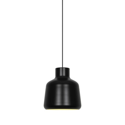 Nordlux Louella Indoor Pendant Light Black Metal E27 White InnerMains PoweredIp20 from B&Q