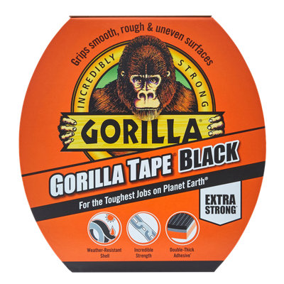 Gorilla Tape - 48mm x 11m - Black - Extra Strong, Tough, All-Weather, Double-Thick Adhesive - Image 11