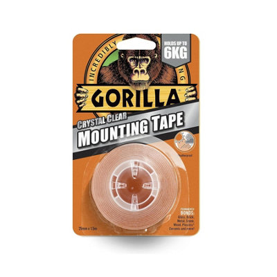 Gorilla Glue 3044101 Heavy-Duty Double Sided Mounting Tape, 25.4 Mm X 1.52 M - Image 4