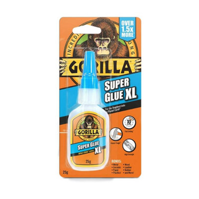 B&Q -  Glue Liquid Xl 25G2 PackFast-SettingImpact-Resistant Adhesive With Anti-Clog Cap