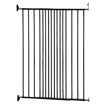 Scandinavian Pet Design Extra Tall Extendable Dog Gate, 62.5-106.8 cm/24.6-42 inches wide, 103 cm/40.5 inches high, Extendable Stair Gate/Pet Gate/Safety Gate, Metal, Black, Made in Denmark - Image 5