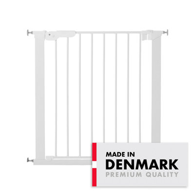 Babydan Premier Pressure Fit Safety Gate 73.579.6Cm White from B&Q