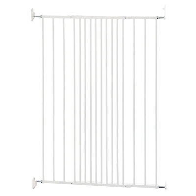 Safetots Extra Tall Screw Fitted Baby Stair Gate62.5Cm106.8CmWhite103.5Cm In Height from B&Q