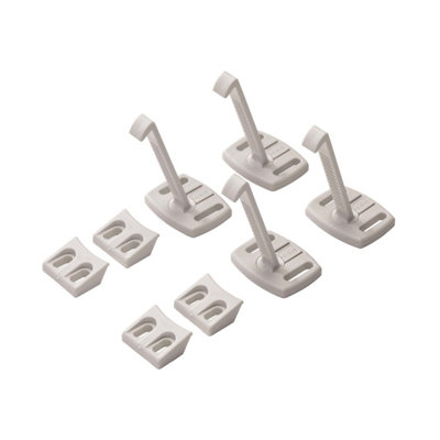 Babydan Plastic Cupboard LockPack Of 4 from B&Q
