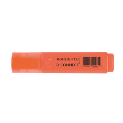 Q-Connect Orange Highlighter Pen (Pack Of 10) Kf01115 from B&Q