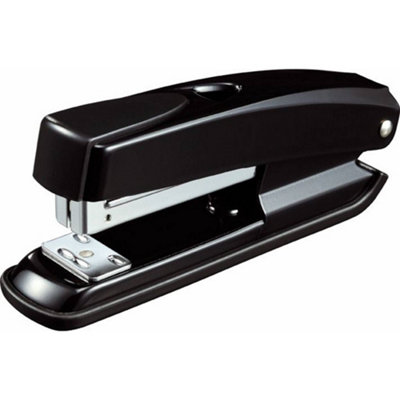Q-Connect Full Strip Metal Stapler Black from B&Q