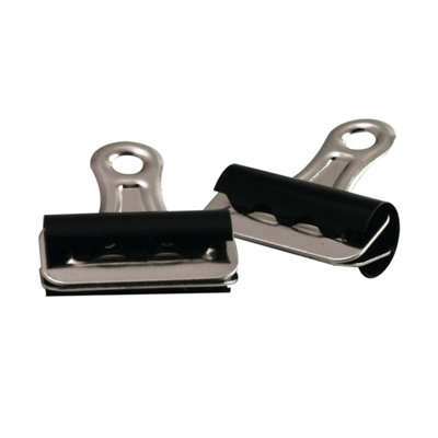 Q-Connect 32mm Black Grip Clip Pack of 10 KF01288 KF01288 - Image 5