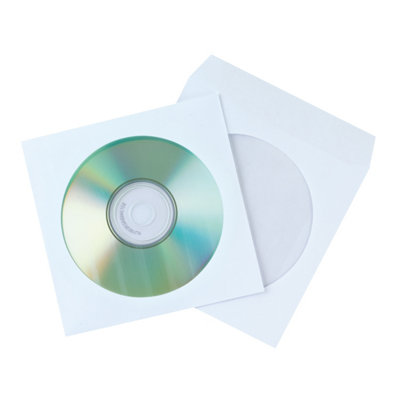 Q-Connect Pack Of 50 CD Paper Envelopes (KF02206) - Image 5