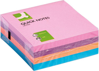 B&Q -  Ultra Cube 76X76mm 320 Sheets Assorted - Image 4