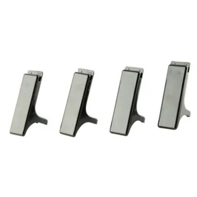 Q-Connect Executive Letter Tray Risers Black (Pack Of 4) from B&Q