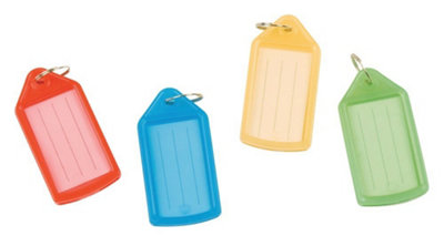 Q-Connect Sliding Key Fob Assorted (Pack Of 40) from B&Q