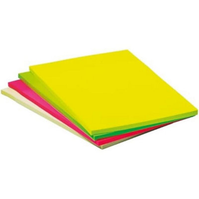 Q-Connect Extra Sticky Meeting Pads 101x150mm Assorted Pack of 4 - Image 4