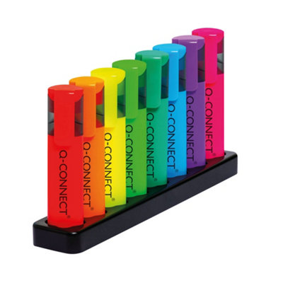 Q-Connect Deskset With 8 Neon Highlighters Pack of 8 KF11399 KF11399 - Image 3