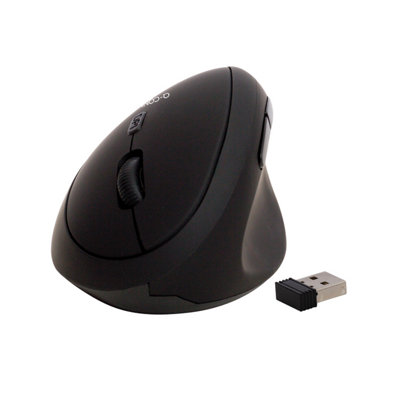 Ergonomic Wireless Vertical Right Handed Mouse Black 5705831151161 - Image 4