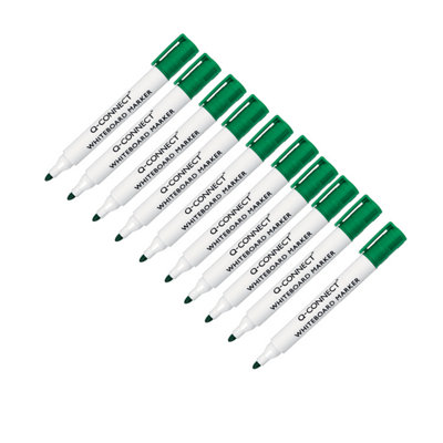 B&Q -  Drywipe Marker Pen Green (10 Pack) Kf26009
