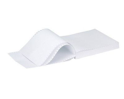 Q-Connect 11X14.5 Inches 1-Part 70Gsm Music Ruled Listing Paper (Pack Of 2000) from B&Q