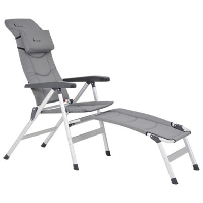 Isabella Chair FootrestLight Grey (Thor/loke) from B&Q