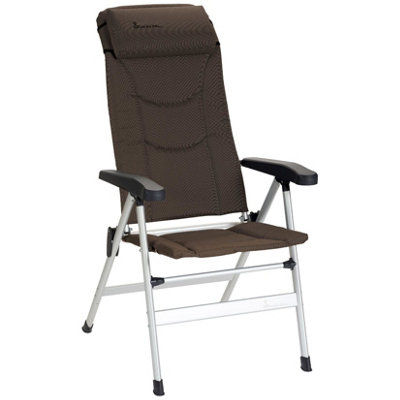 Isabella Luxurious Brown Thor Lounge Chair from B&Q