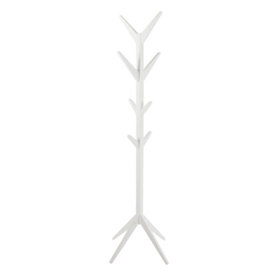 Indoor Furniture Group Ascot Coat Hanger - White Wood - 178cm Height - Image 3