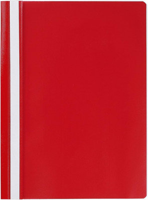 Q Connect Project Folder - Red - Pack of 25 - KF01455 - Image 6
