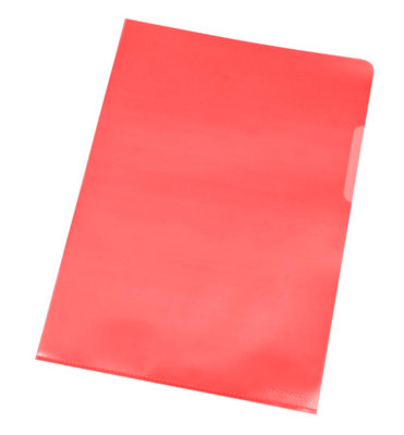 Q-Connect  Cut Flush Folder A4 Red (Pack Of 100) Ref  - Image 4