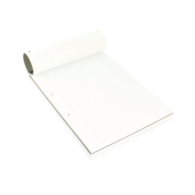 Q-Connect  Narrow Ruled Margin Headbound Refill Pad 160 Pages A4 10 Pk - Image 4