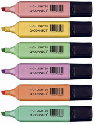 Pack of 6 Pastel Highlighters - Image 4