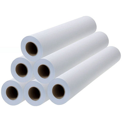 B&Q -  Plotter Paper 914 mm X 45 M (Pack Of 6) Kf17977