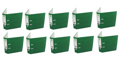 Rapid Green A4 Lever Arch Files Pack 10 - Image 5