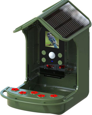 B&Q -  Bfc-1200 Bird Camera Feeder With Solar Charging