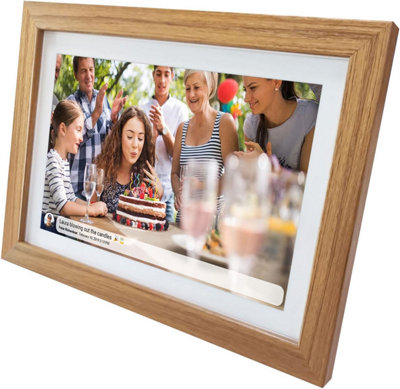 Denver Frameo Pff-1042Lw 10.1-Inch Digital Photo Frame With 16Gb Storage from B&Q