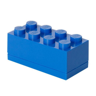 B&Q -  Mini Box 8 Storage Brick Blue