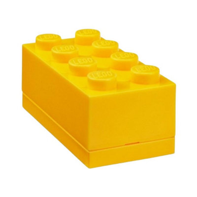 B&Q -  Mini Box 8 Storage Brick Yellow
