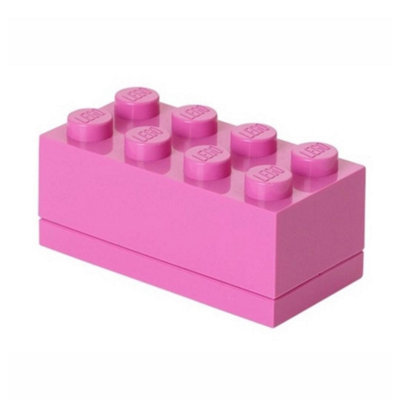 Lego Unisex Pink Mini Box 8 Storage Brick - Image 4