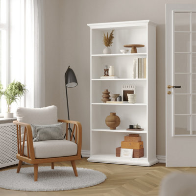 Furniture To Go Paris Tall Bookcase - White - Image 5