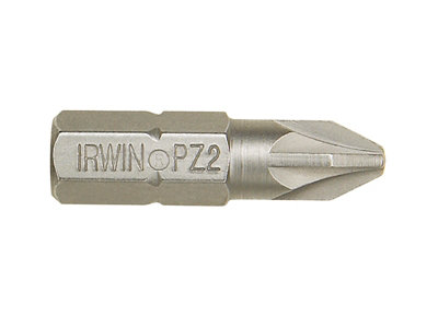 Irwin 10504398 Screwdriver Bits Pozi Pz2 25Mm (Pack 2) Irw10504398