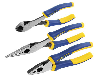 Irwin Vise-Grip 10505483 Pro Pliers Set3 Piece Vis10505483 from B&Q