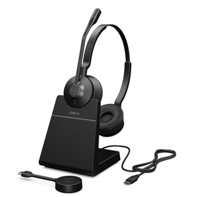 Jabra Engage 55 Uc Stereo Usb-C Dect Headset, Inc Charging Stand