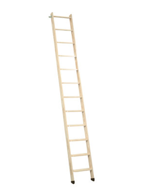Mezzanine Ladder Timber 12 Tread from B&Q
